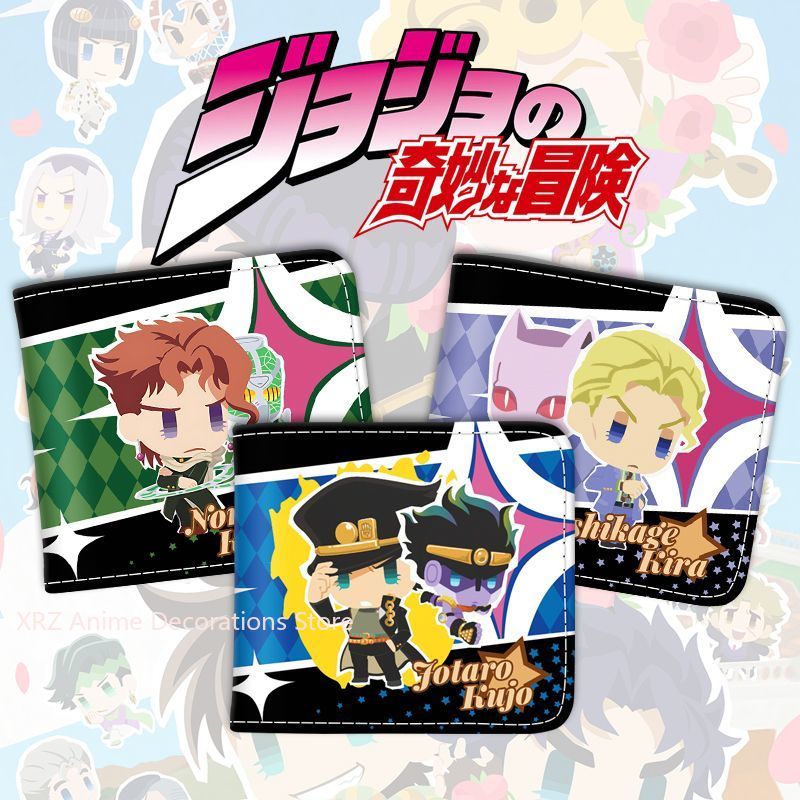Men'S Accessories Designer - กระเป๋าสตางค์ผู้ชาย JoJo's Bizarre Adventure Kujo Jotaro