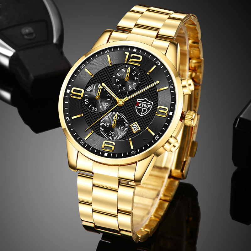 Men'S Accessories Luxury Brands - นาฬิกาผู้ชาย ยี่ห้อผู้ชายแฟชั่นของนาฬิกาข้อมือเล่นกีฬาสำหรับนักธุรกิจผู้ชายสแตนเลสสตีลนาฬิกาข้อมือควอตซ์ Luxury ผู้ชาย Casual หนัง