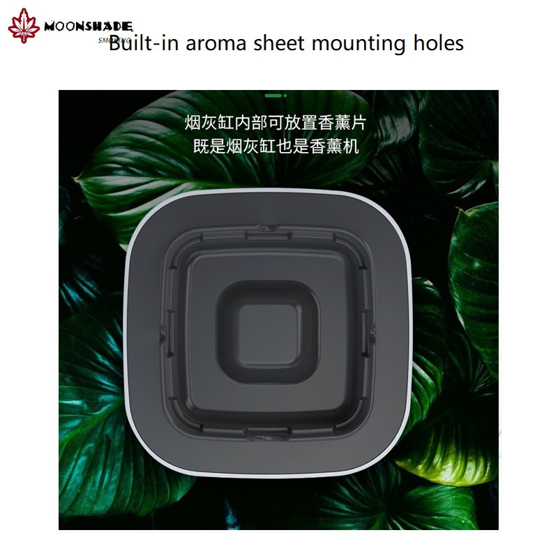 Men'S Accessories Tray - MOONSHADE ที่เขี่ยบุหรี่ไร้ควัน ไอออนลบ ฟอกอากาศ ถาดเขี่ยบุหรี่มือสอง อุปกรณ์กำจัดควันอัตโนมัติ