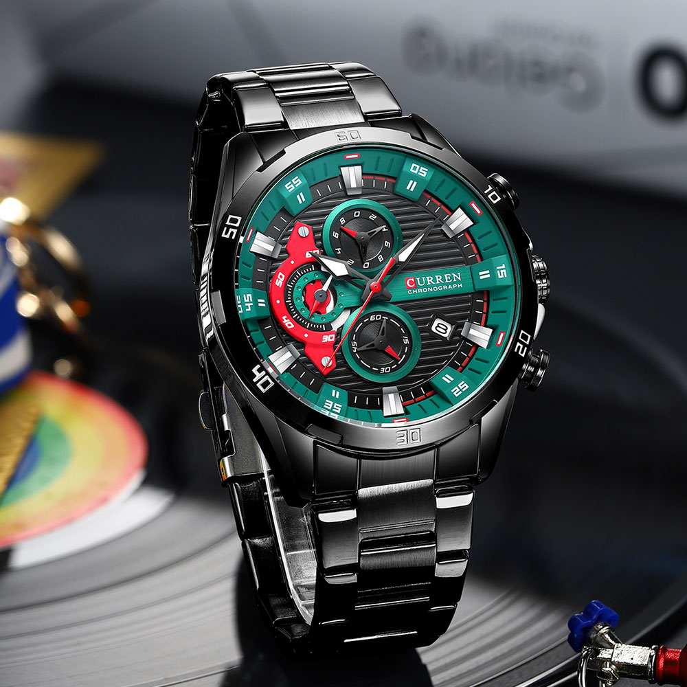 นาฬิกาผู้ชาย CURREN นาฬิกาข้อม - Men'S Accessories Luxury Brands บทวิจารณ์และราคา