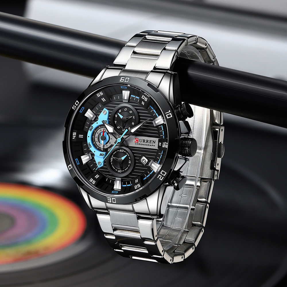 นาฬิกาผู้ชาย CURREN นาฬิกาข้อม - Men'S Accessories Luxury Brands บทวิจารณ์และราคา