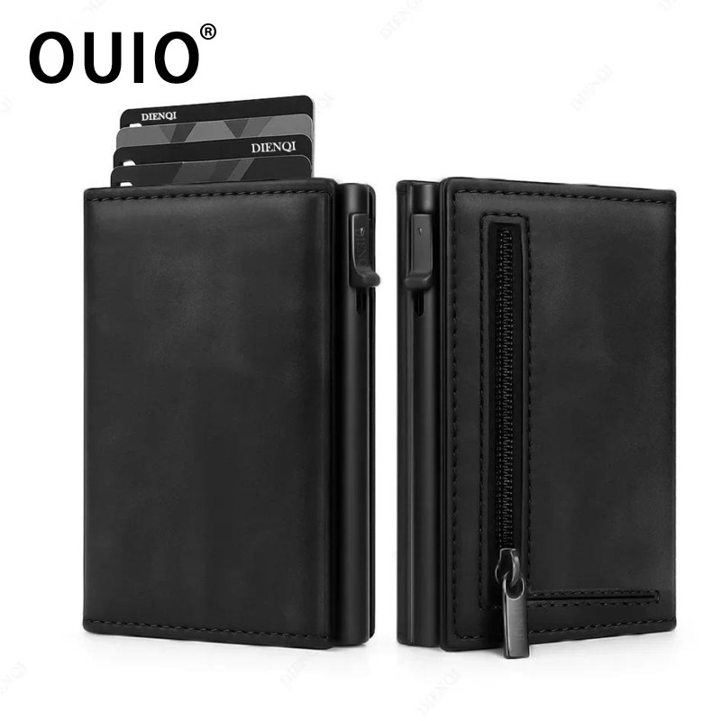 OUIO RFID กระเป๋าใส่บัตรเครดิต - Card Case Minimalist บทวิจารณ์และราคา