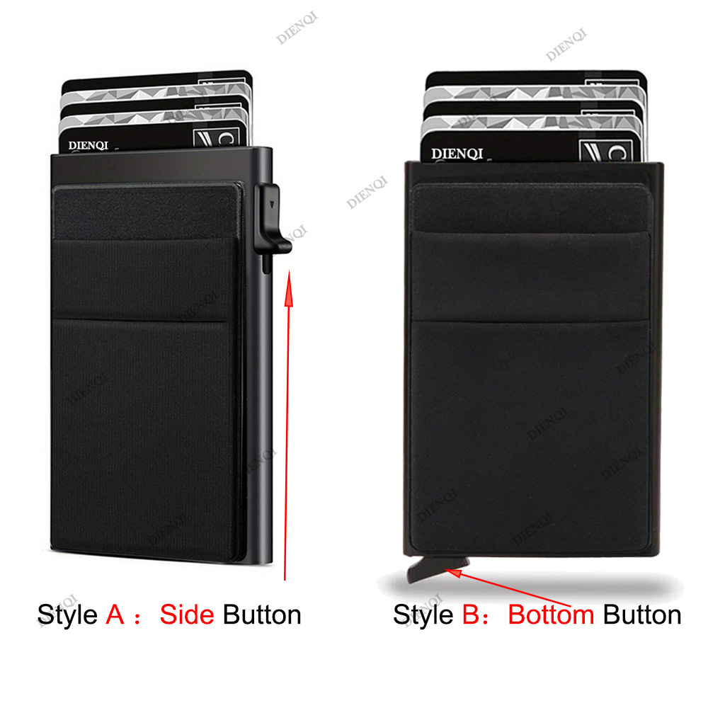ที่ใส่บัตรเครดิต RFID กระเป๋าส - Card Case Minimalist บทวิจารณ์และราคา