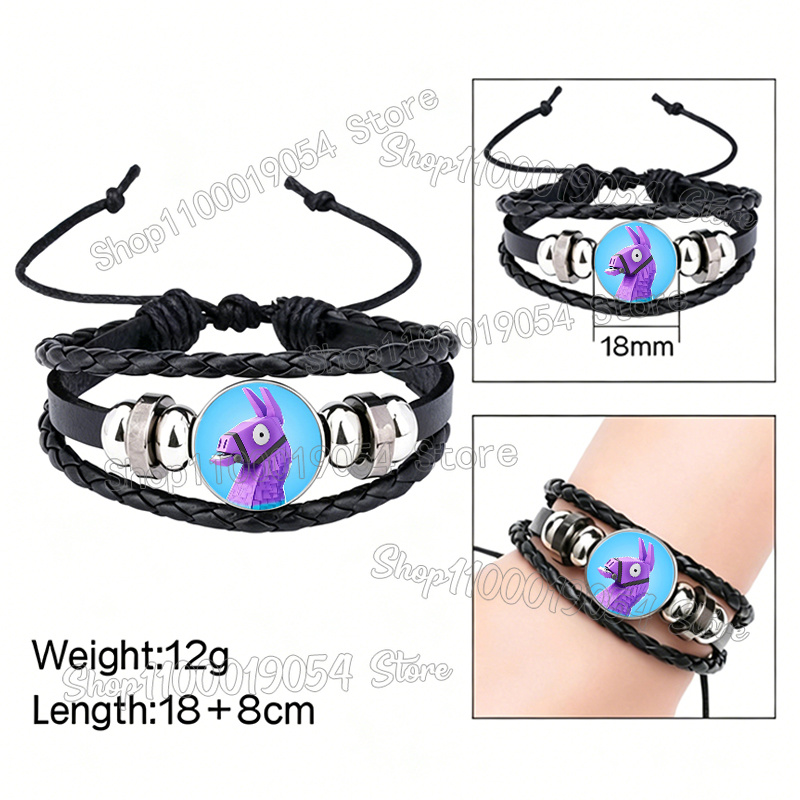 เกมฟอร์ทไนท์สร้อยข้อมือหนังถัก - Men Accessories For Birthday Gift บทวิจารณ์และราคา