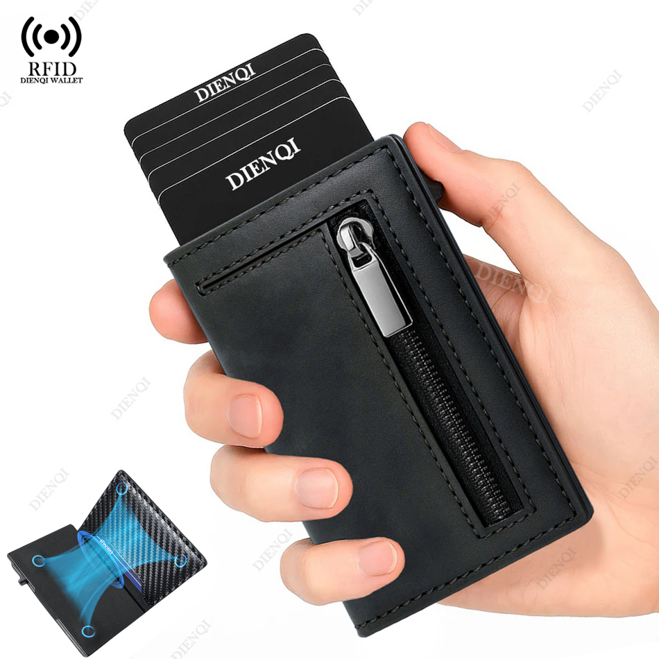 แม่เหล็กผู้ถือบัตรเครดิตหรูหรา - Card Case Minimalist บทวิจารณ์และราคา