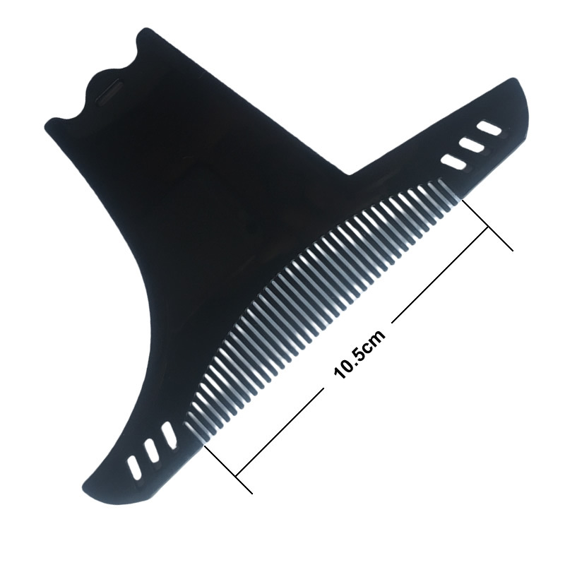 หวีจัดแต่งทรงเคราแบบแม่แบบ สีด - Men Accessories Rule บทวิจารณ์และราคา