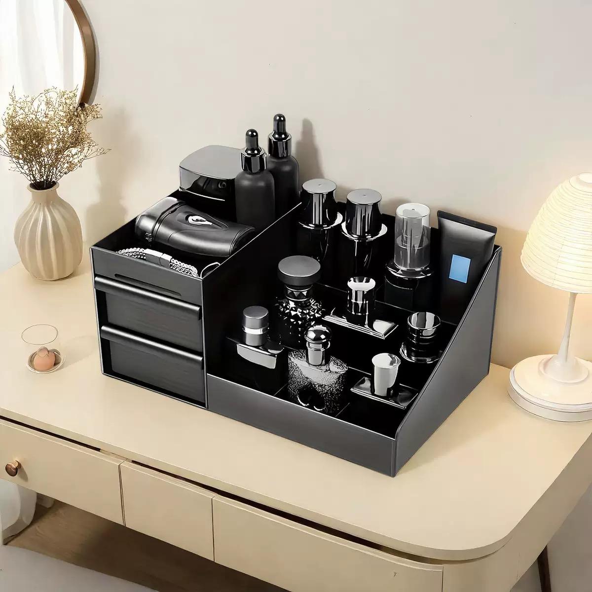 กล่องเก็บเครื่องสำอางวินเทจสำห - Men'S Accessories Tray บทวิจารณ์และราคา