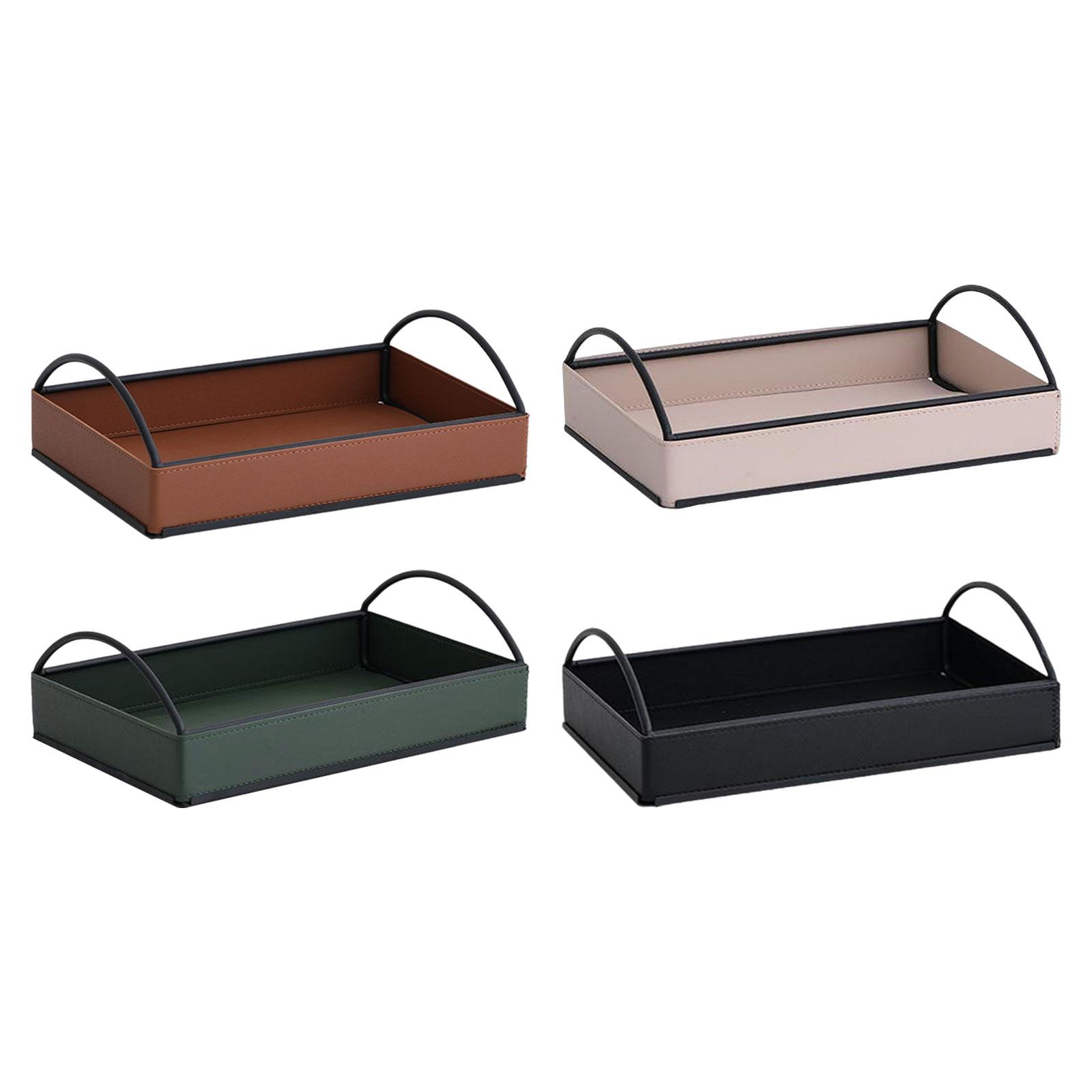 ถาดใส่ของอเนกประสงค์หนัง PU ทั - Men'S Accessories Tray บทวิจารณ์และราคา