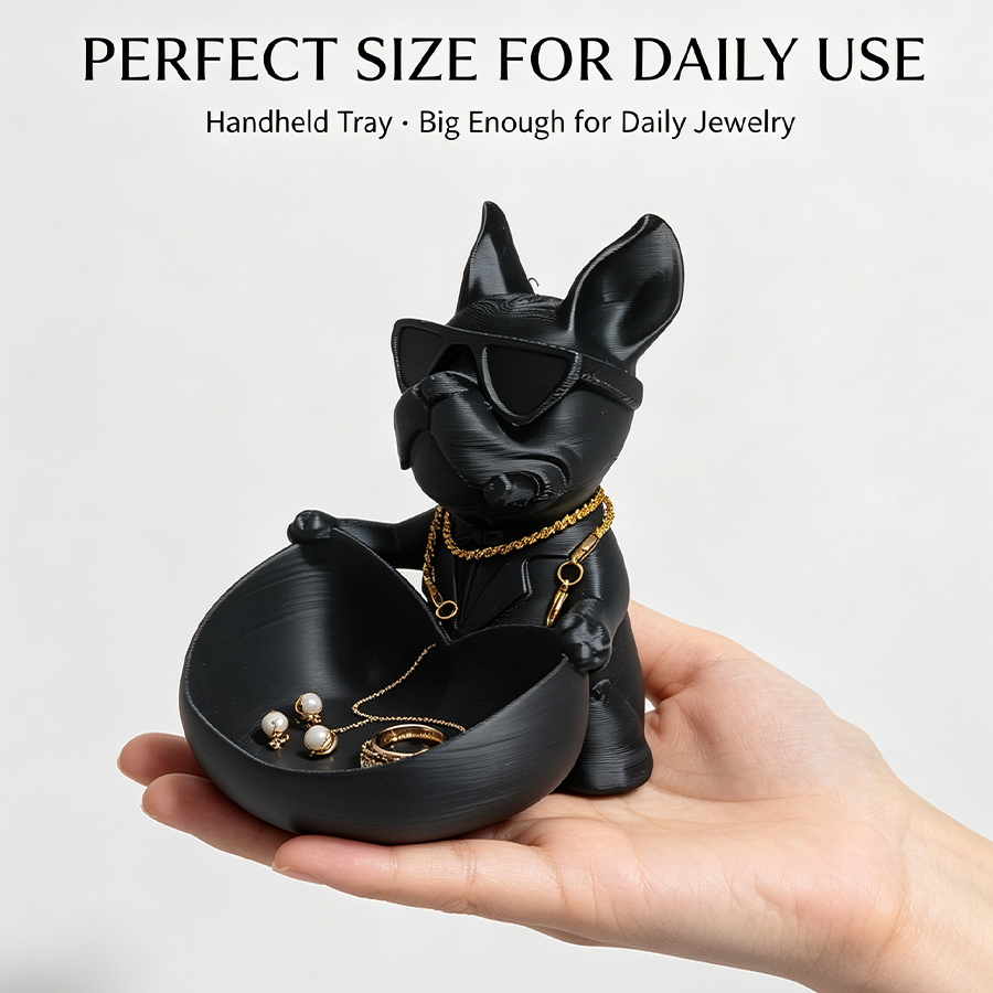 ถาดเก็บกุญแจรูปเฟรนช์บูลด็อกสุ - Men'S Accessories Tray บทวิจารณ์และราคา
