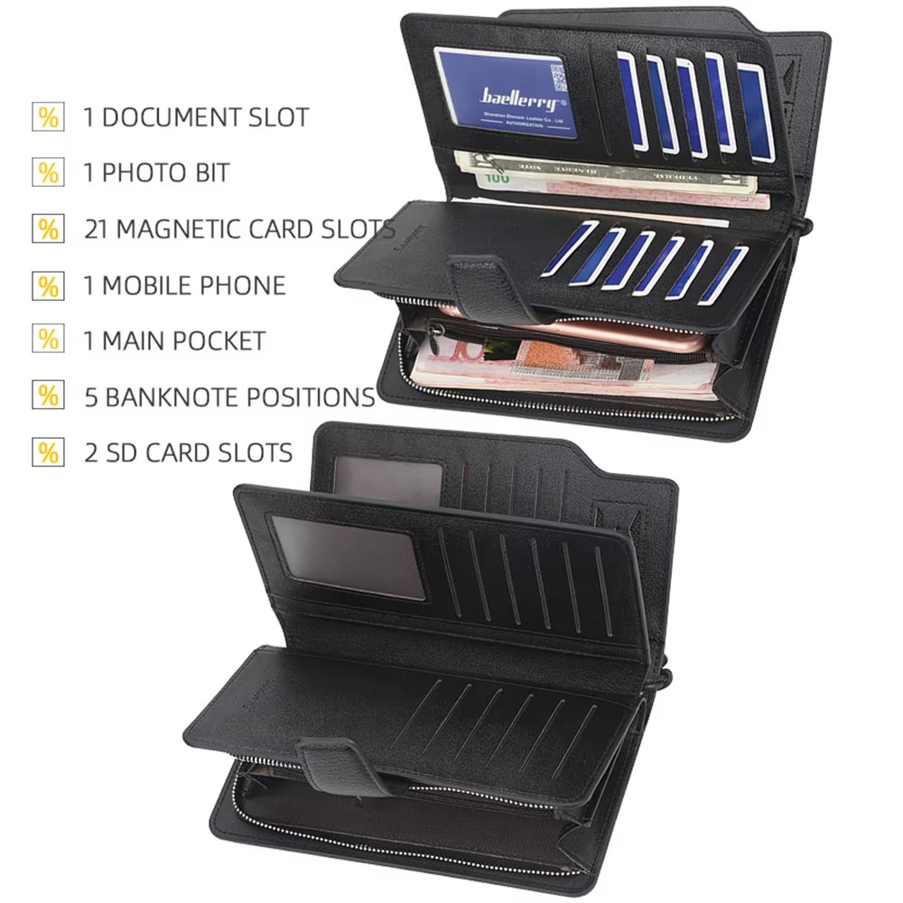 กระเป๋าสตางค์ผู้ชายขนาดใหญ่แบบ - Coin Holder Men บทวิจารณ์และราคา