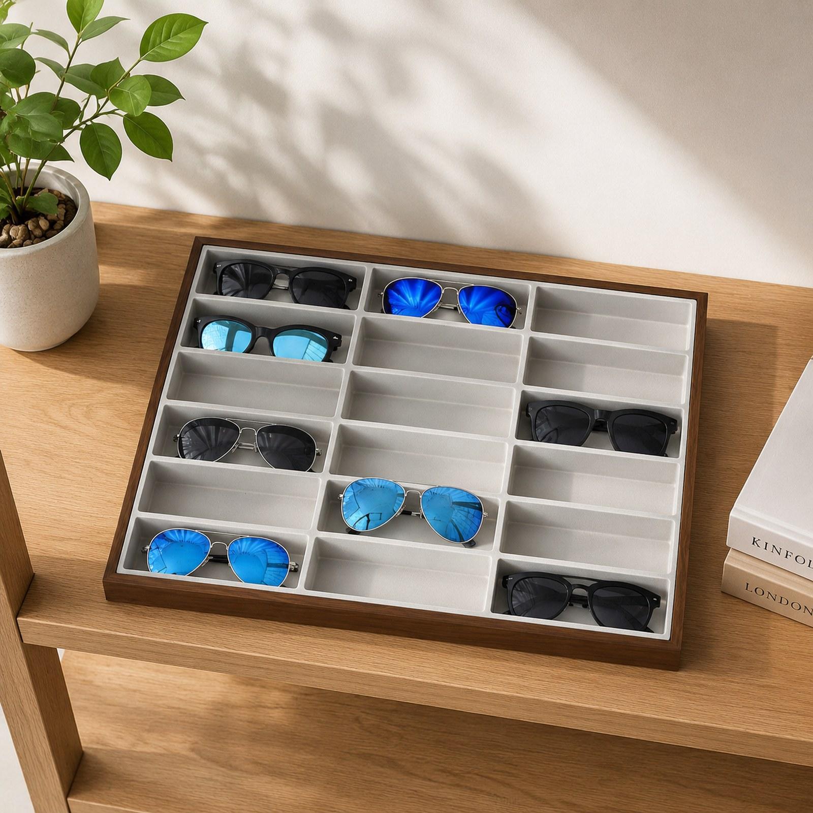ถาดแสดงแว่นตา กล่องเก็บแว่นตา  - Men'S Accessories Tray บทวิจารณ์และราคา