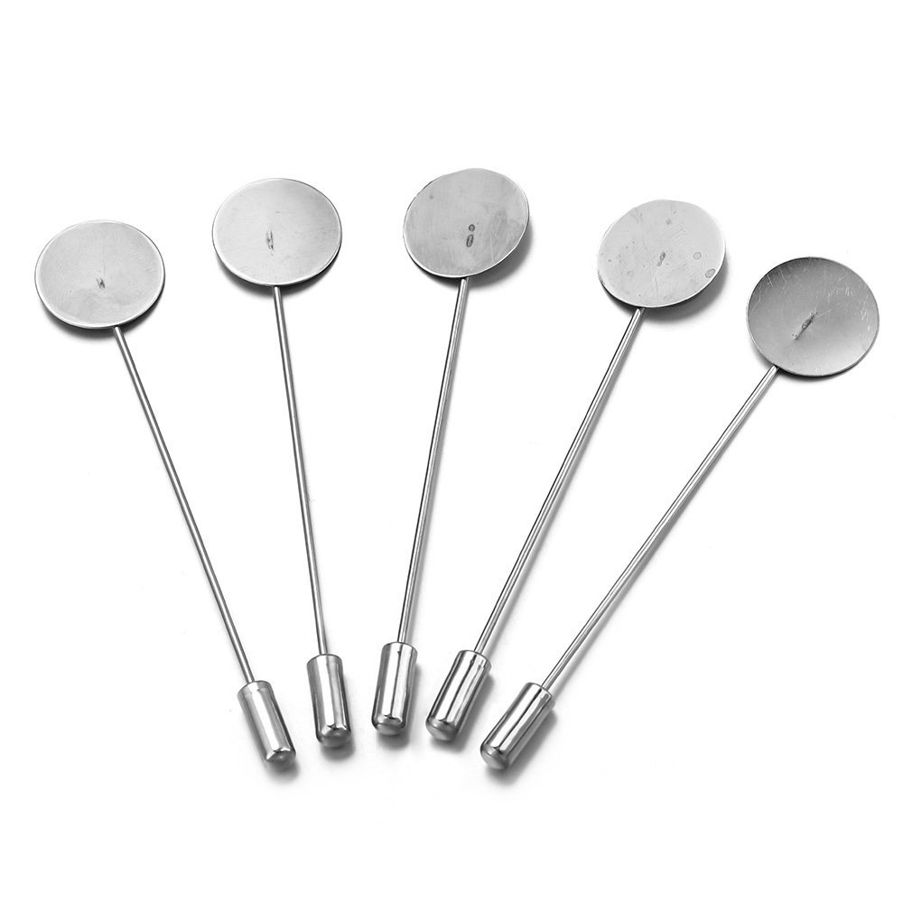เข็มกลัดสแตนเลสแบบยาว 10 ชิ้น  - Men'S Accessories Tray บทวิจารณ์และราคา