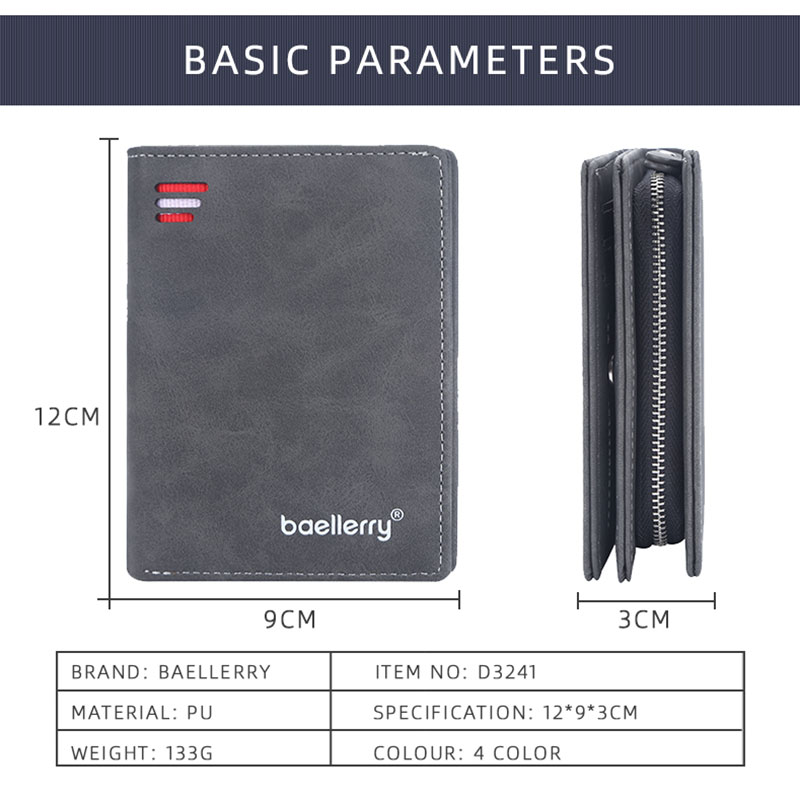 กระเป๋าสตางค์ผู้ชายแบบสั้นยี่ห - Coin Holder Men บทวิจารณ์และราคา