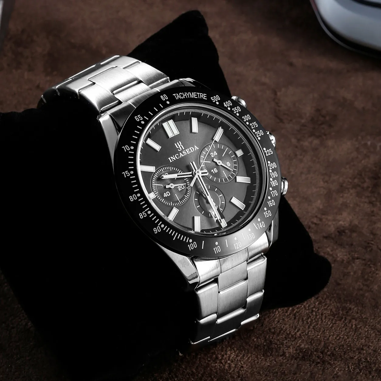 INCASEDA นาฬิกาผู้ชายแบรนด์หรู - Men'S Accessories Luxury Brands บทวิจารณ์และราคา