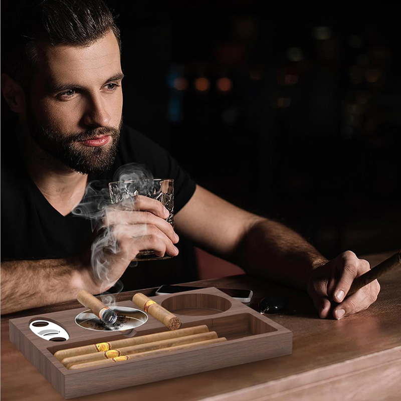 ของขวัญที่ใส่ซิการ์7ช่องสำหรับ - Men'S Accessories Tray บทวิจารณ์และราคา