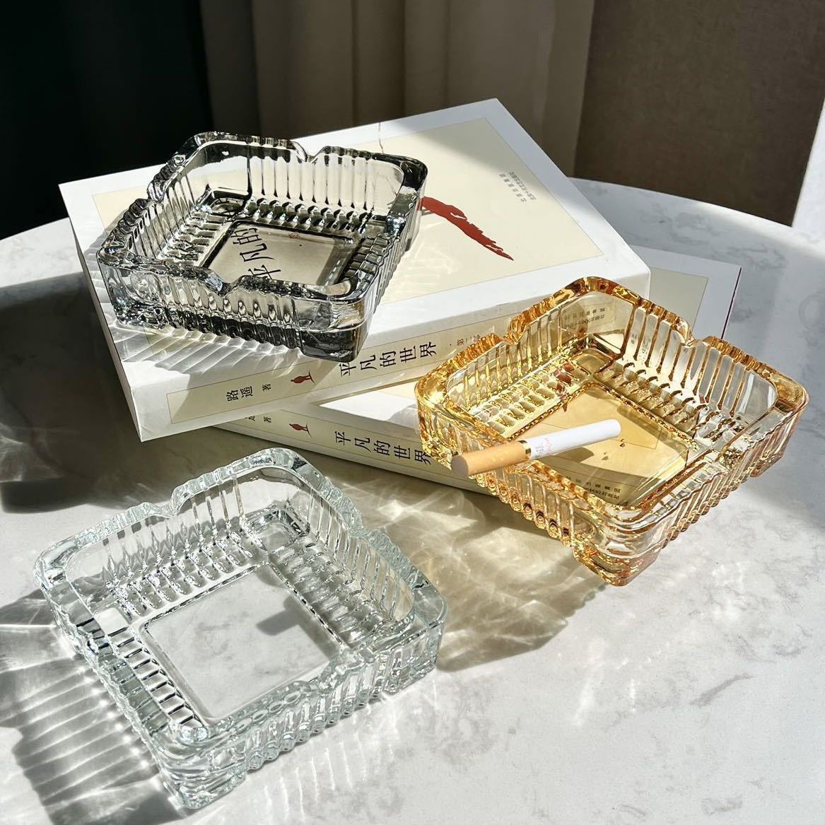 ที่เขี่ยบุหรี่แก้วใส ที่เขี่ยบ - Men'S Accessories Tray บทวิจารณ์และราคา