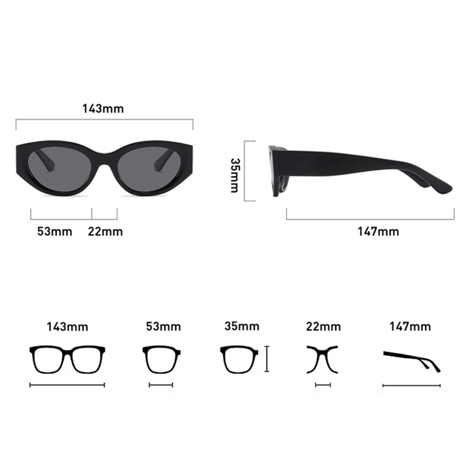 แว่นกันแดดโพลาไรซ์ทรงแคทอายสำห - Men'S Accessories Designer บทวิจารณ์และราคา