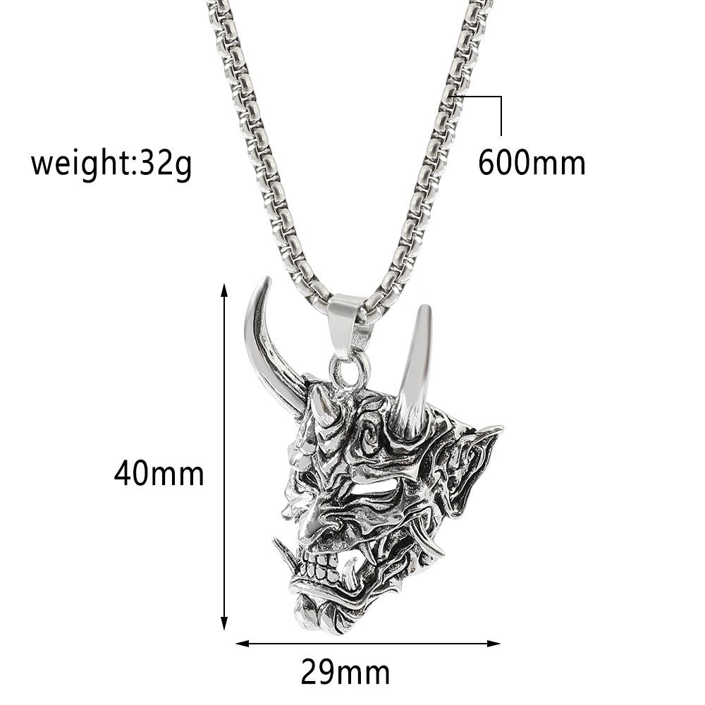 จี้สร้อยคอหน้ากากผี Rascal หล่ - Men'S Accessories Designer บทวิจารณ์และราคา