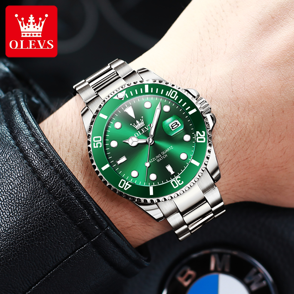 OLEVS นาฬิกาผู้ชาย 5885G แบรนด - Men'S Accessories Luxury Brands บทวิจารณ์และราคา