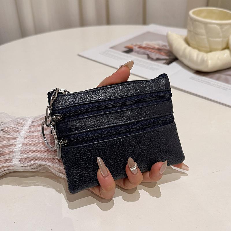 กระเป๋าใส่เหรียญแบบพกพาทำจากหน - Coin Holder Men บทวิจารณ์และราคา