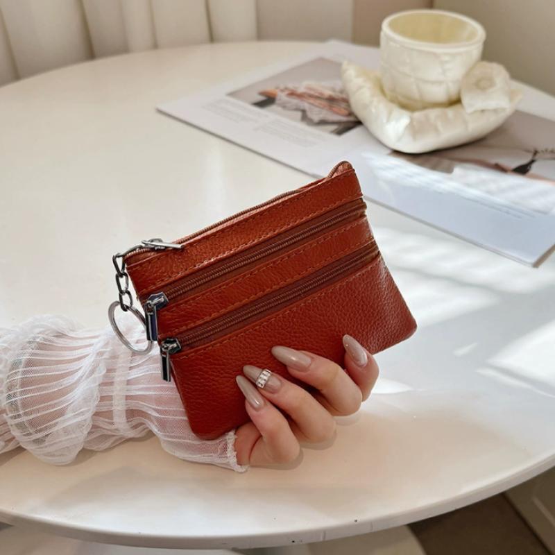 กระเป๋าใส่เหรียญแบบพกพาทำจากหน - Coin Holder Men บทวิจารณ์และราคา