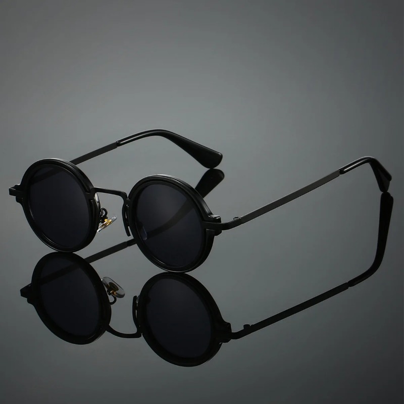 ใหม่แว่นกันแดดกรอบโลหะทรงกลมสำ - Men'S Accessories Glasses บทวิจารณ์และราคา