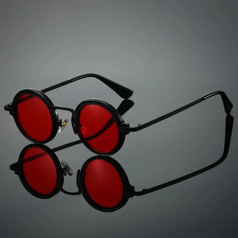 ใหม่แว่นกันแดดกรอบโลหะทรงกลมสำ - Men'S Accessories Glasses บทวิจารณ์และราคา