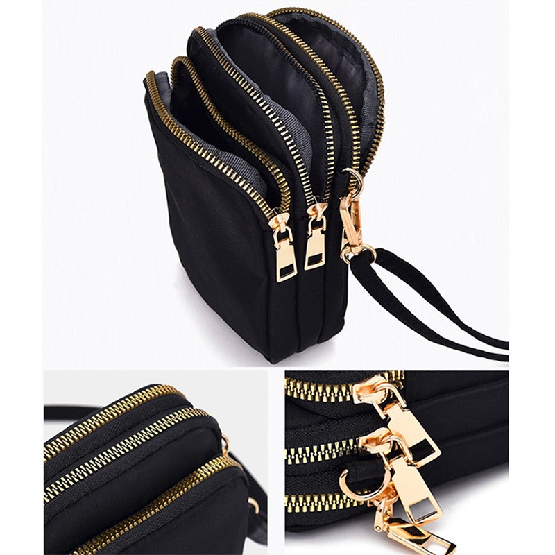 กระเป๋าสะพายข้างแนวตั้งแบบมินิ - Coin Holder Men บทวิจารณ์และราคา