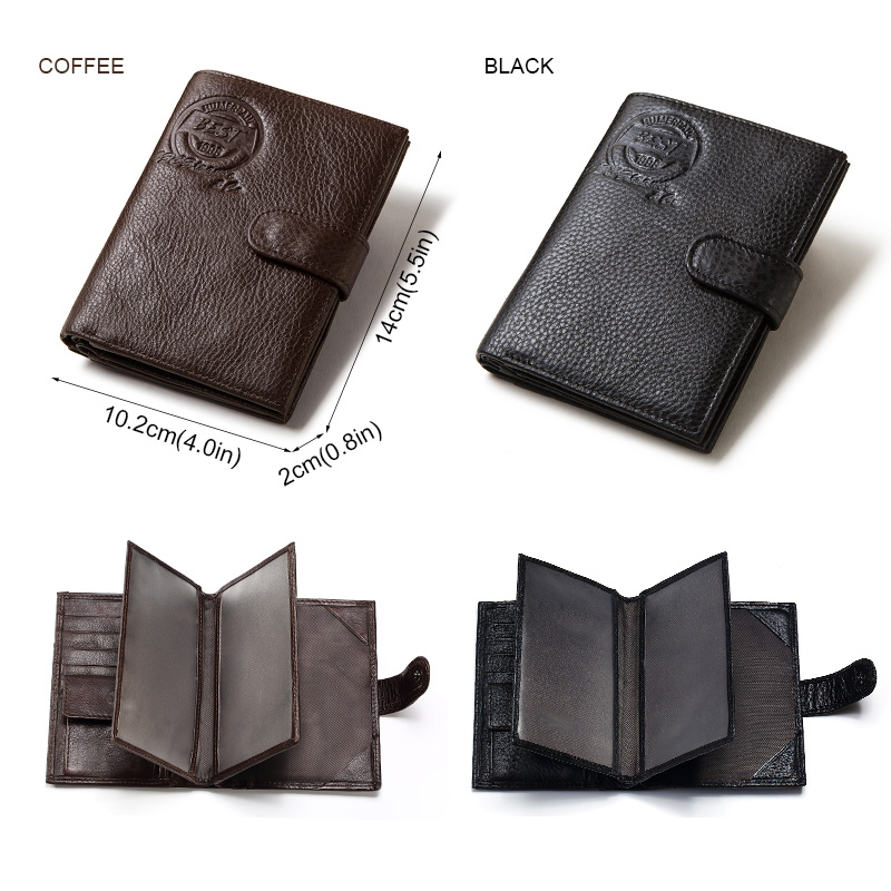 KAVIS กระเป๋าสตางค์หนังแท้ผู้ช - Coin Holder Men บทวิจารณ์และราคา